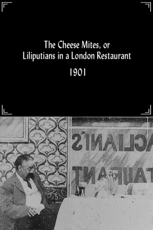 The Cheese Mites, or Lilliputians in a London Restaurant постер