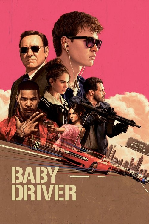 Baby Driver постер