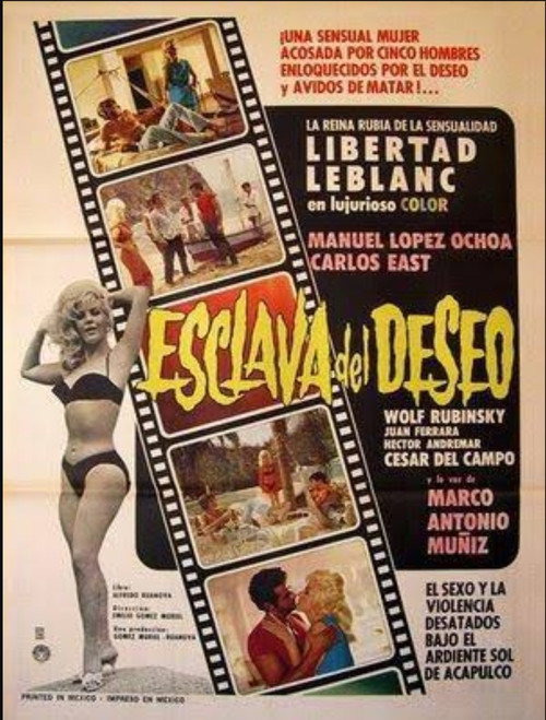 Esclava del deseo постер