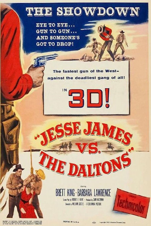 Jesse James vs. the Daltons постер