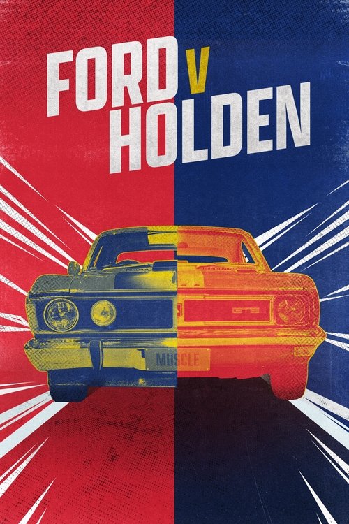 Ford v Holden постер