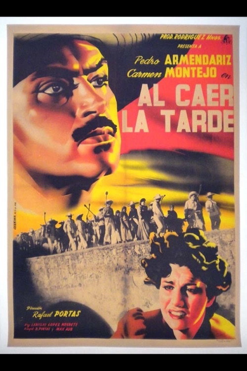 Al caer la tarde постер