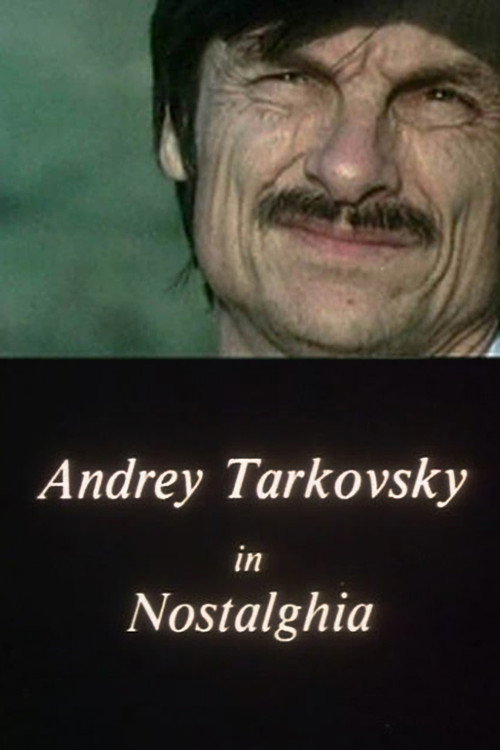 Andrey Tarkovsky in Nostalghia постер