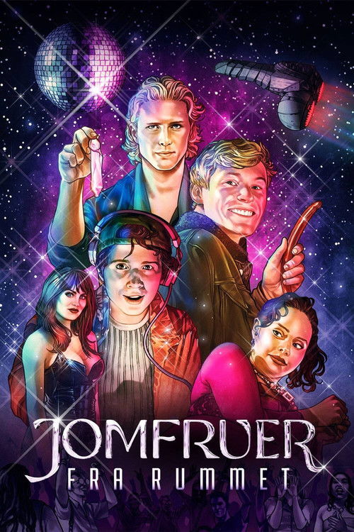 Jomfruer fra rummet постер