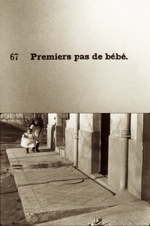 Premiers pas de bébé постер