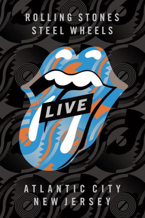 The Rolling Stones - Steel Wheels Live постер