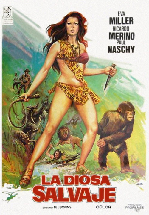 La diosa salvaje постер