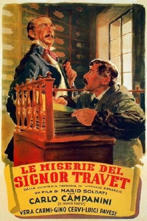 Le miserie del signor Travet постер