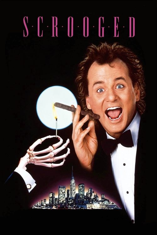 Scrooged постер