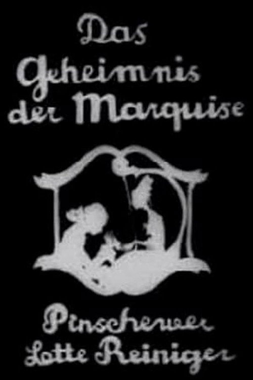Das Geheimnis der Marquisin постер