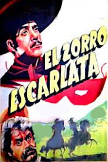 El Zorro Escarlata постер