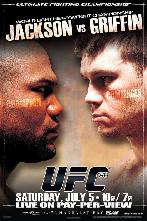 UFC 86: Jackson vs. Griffin постер