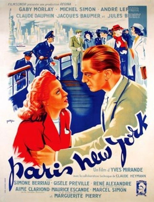Paris - New-York постер