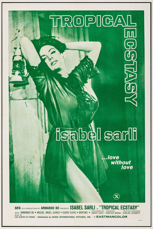 Éxtasis tropical постер