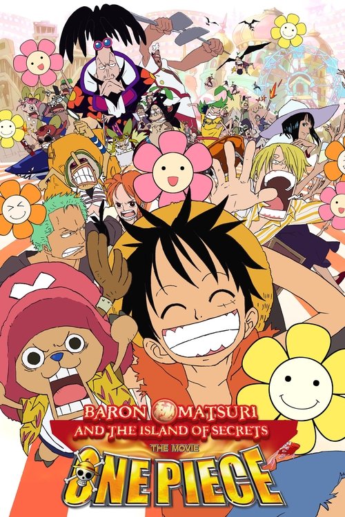 One Piece: Baron Omatsuri and the Secret Island постер