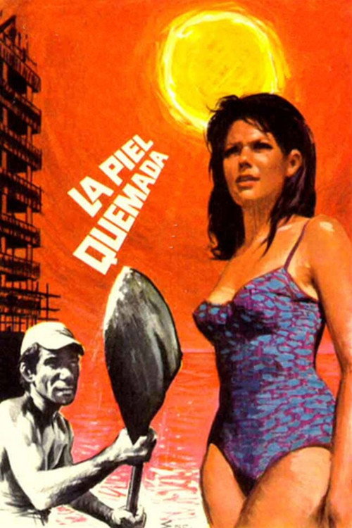 La piel quemada постер