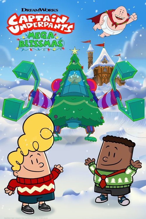 Captain Underpants Mega Blissmas постер