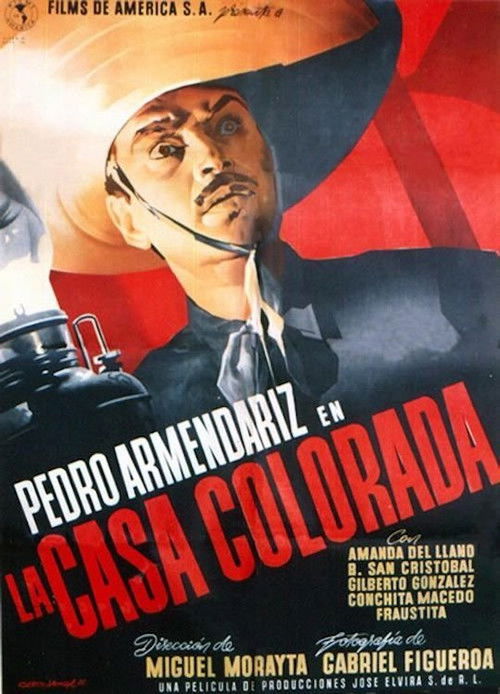 La casa colorada постер