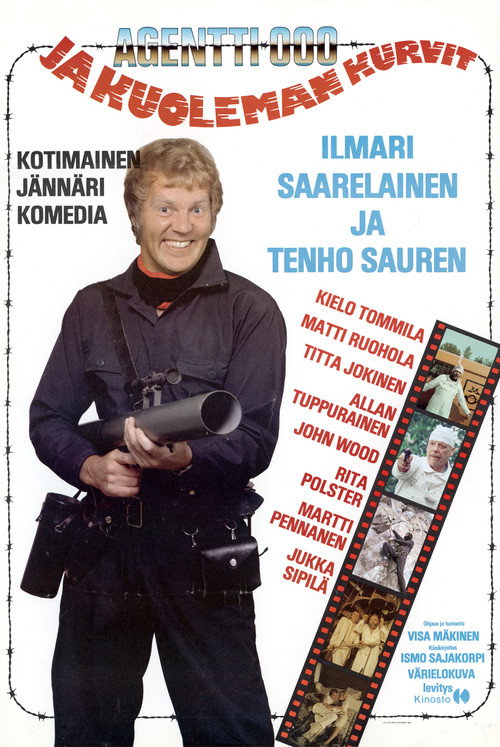 Agentti 000 ja kuoleman kurvit постер