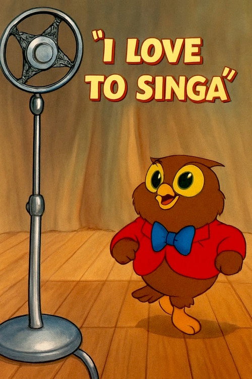 I Love to Singa постер