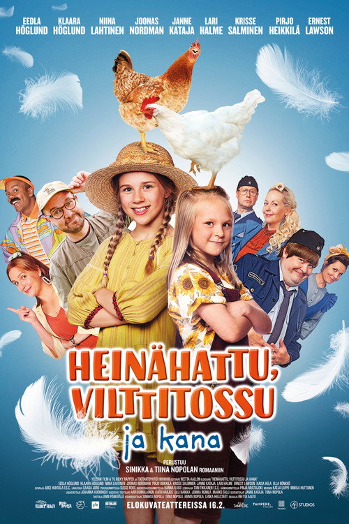 Heinähattu, Vilttitossu ja kana постер