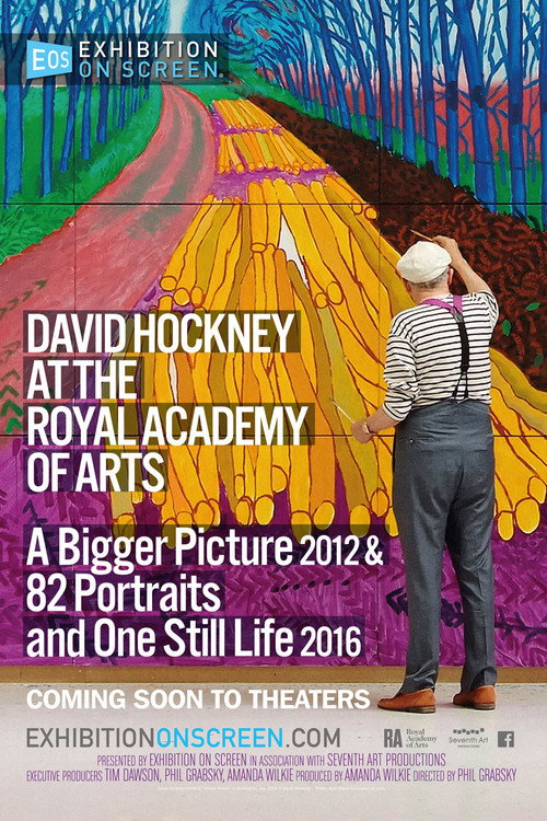 David Hockney at the Royal Academy of Arts постер