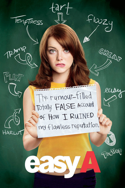 Easy A постер