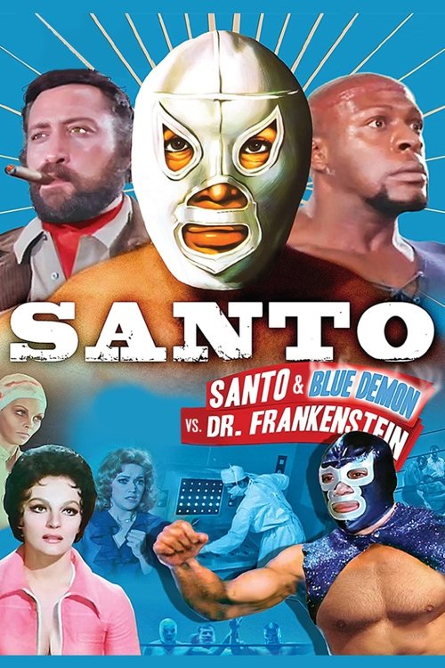 Santo y Blue Demon contra el doctor Frankenstein постер