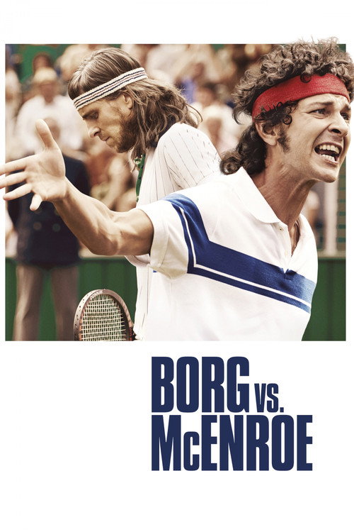 Borg vs McEnroe постер