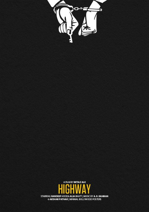 Шоссе постер