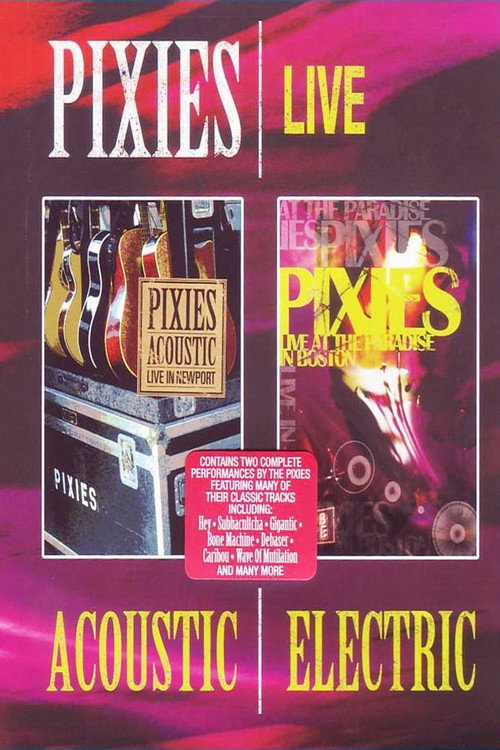 Pixies Acoustic & Electric Live постер