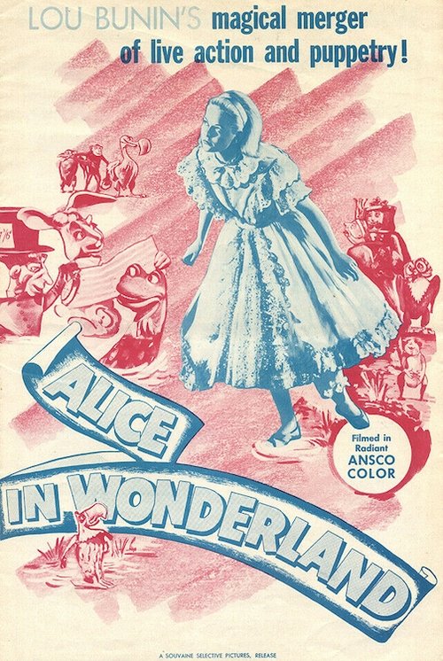 Alice au pays des Merveilles постер
