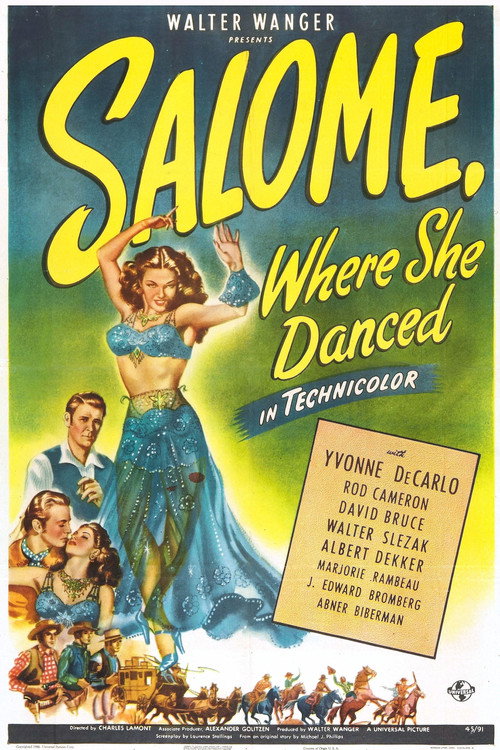Salome, Where She Danced постер
