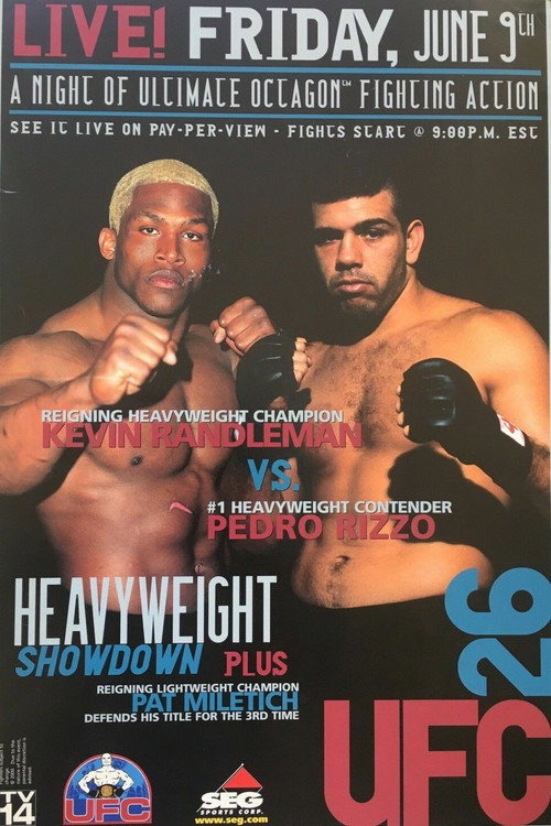 UFC 26: Ultimate Field Of Dreams постер