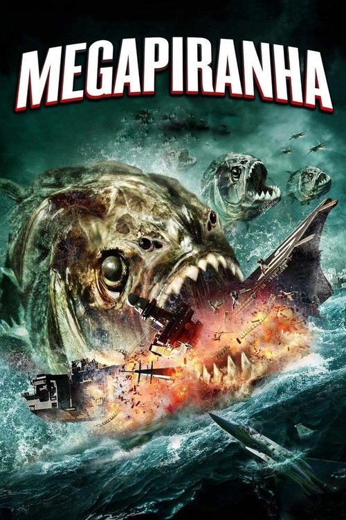 Mega Piranha постер