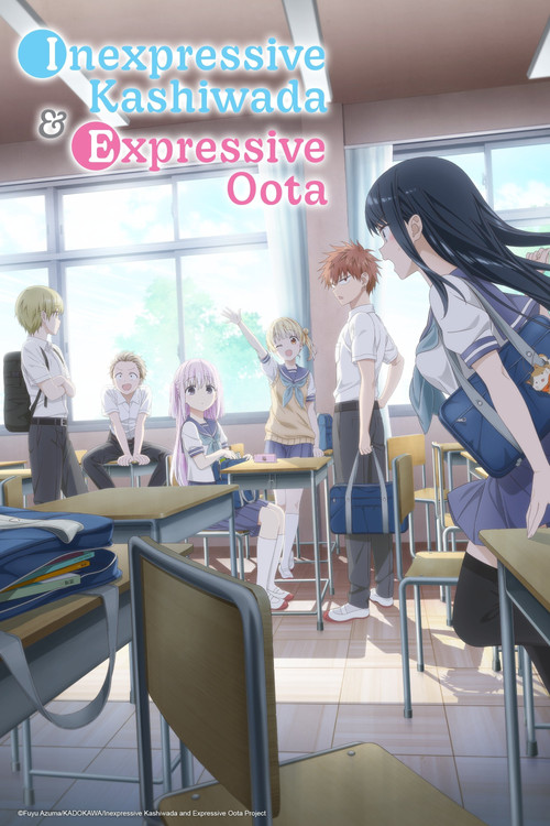 Inexpressive Kashiwada and Expressive Oota постер