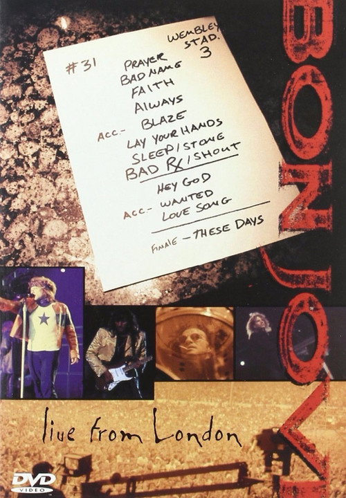 Bon Jovi - Live from London постер