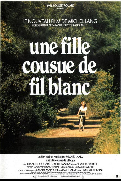 Une fille cousue de fil blanc постер
