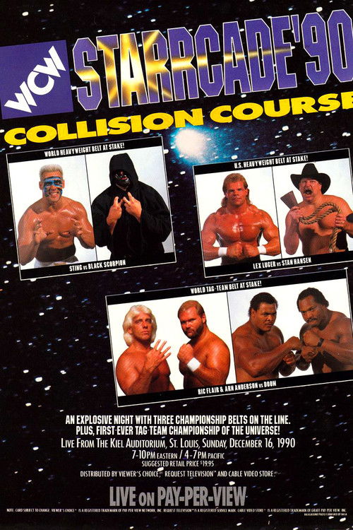 WCW Starrcade 1990 постер