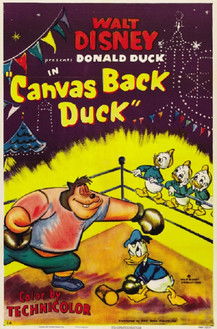 Canvas Back Duck постер