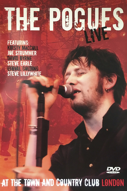 The Pogues Live at the Town and Country постер