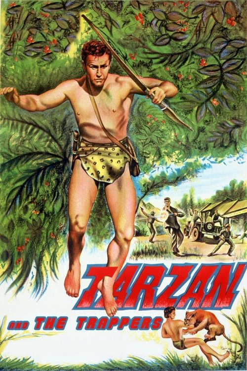 Tarzan and the Trappers постер