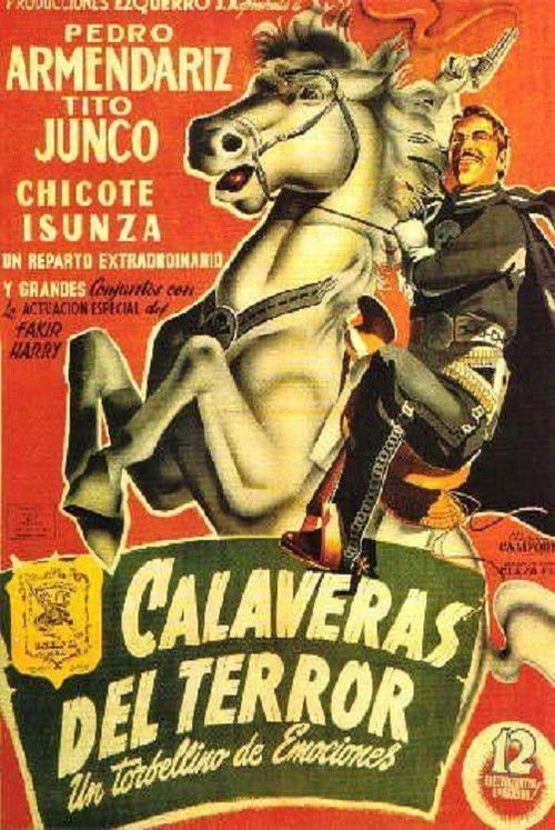 Calaveras del terror постер