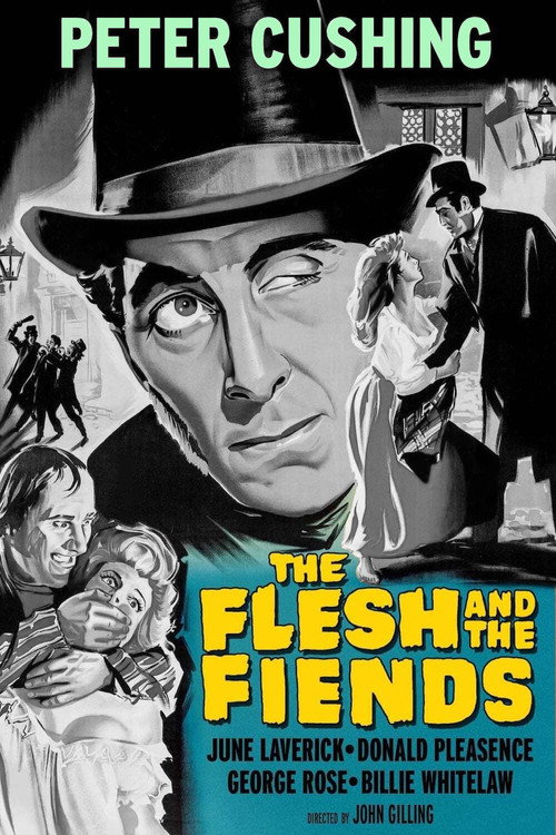 The Flesh and the Fiends постер