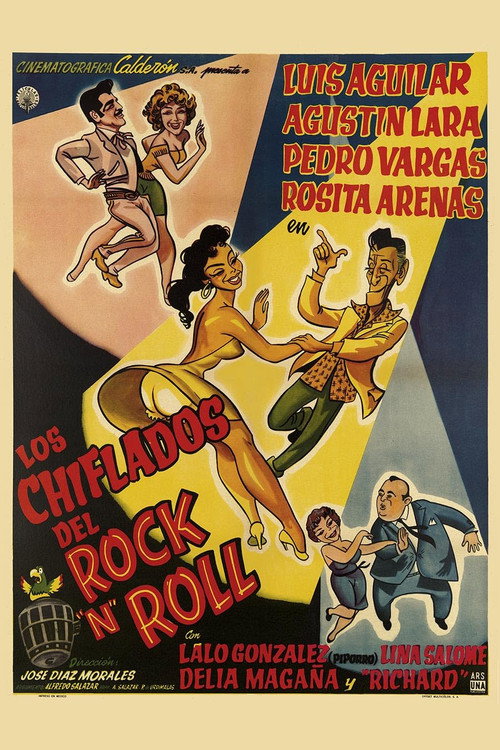 Los chiflados del rock and roll постер