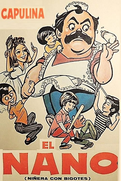 El nano: Niñera con bigotes постер