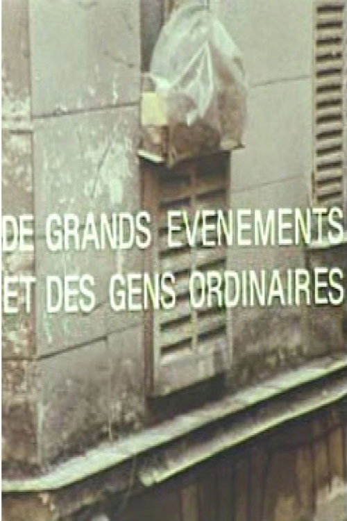 Of Great Events and Ordinary People постер