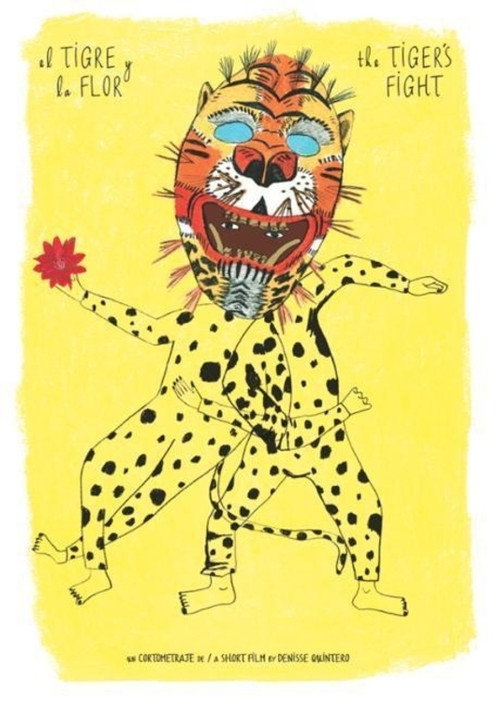 El tigre y la flor постер