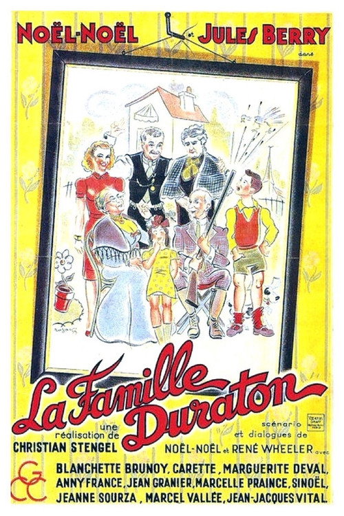 La Famille Duraton постер
