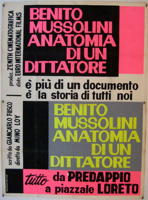 Benito Mussolini: Anatomy of a Dictator постер